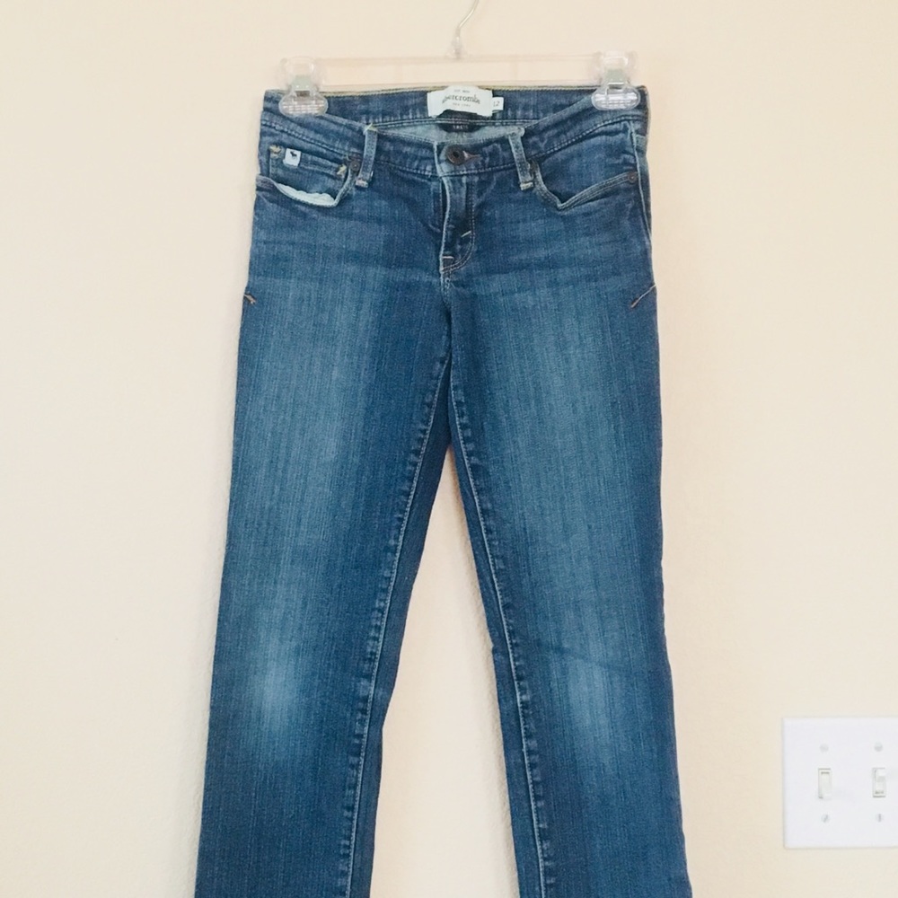 💜 ABERCROMBIE JEANS SZ 12 Maddy